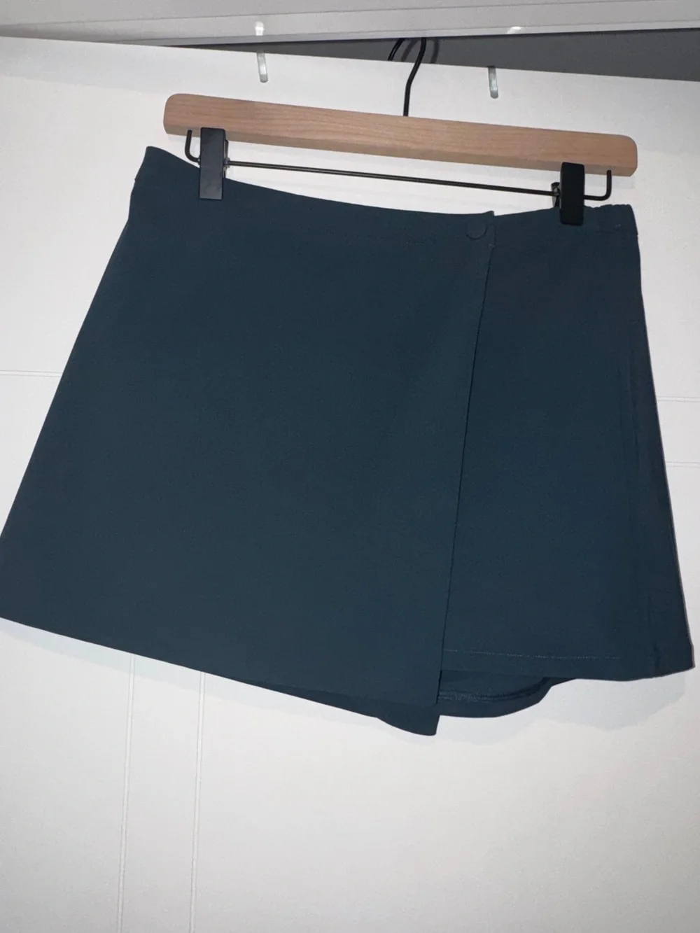 Vuori Dark Teal Wrap Skort